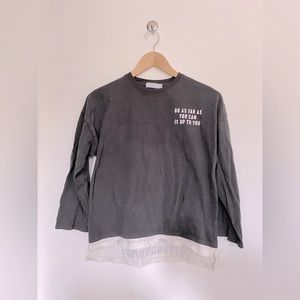 Zara Kids | Unisex Beyond Future Back Printed Shirt